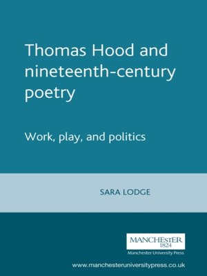 cover image of Thomas Hood and nineteenth-century poetry